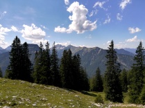 Panorama beim Abstieg